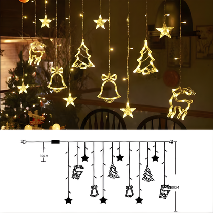 String Fairy Lights Warm White Decorative Panel