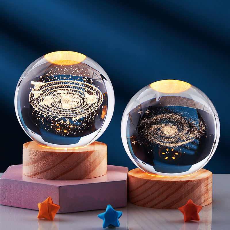 Luxury Crystal LED Desk Lamp