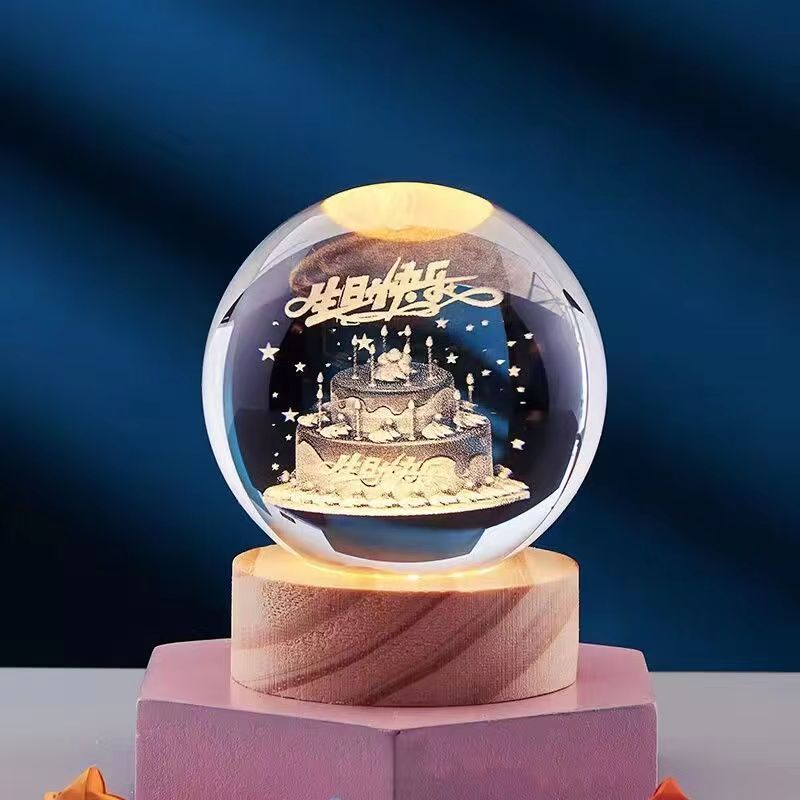 Luxury Crystal LED Desk Lamp