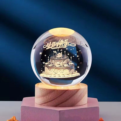 Luxury Crystal LED Desk Lamp
