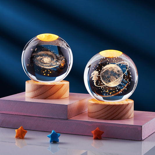 Luxury Crystal LED Desk Lamp - Lusomart