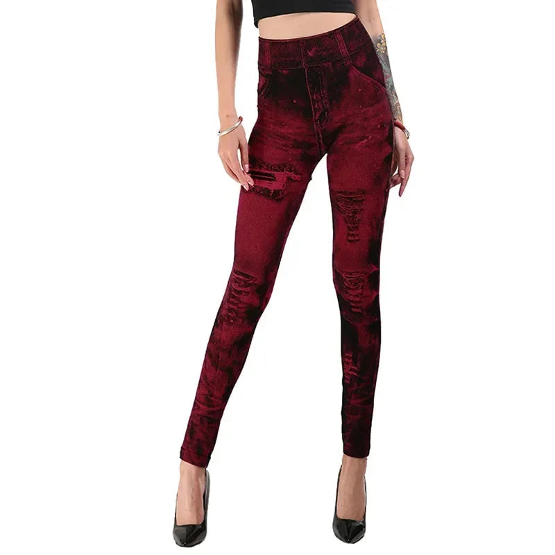 DenimFlex | Chic Comfortable High-Waisted Women's Jeggings 4