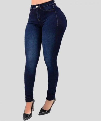 DenimFusion | Stylish High-Waisted Black Jeggings for Women 3