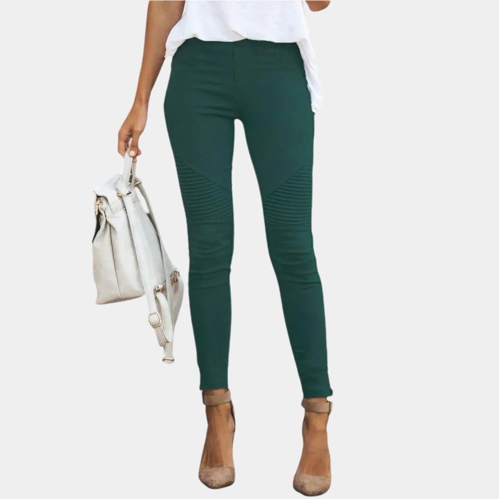 DenimGlow | Chic Black Jeggings for Women with Skinny Fit Design 1