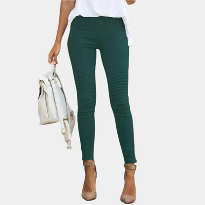 DenimGlow | Chic Black Jeggings for Women with Skinny Fit Design 1