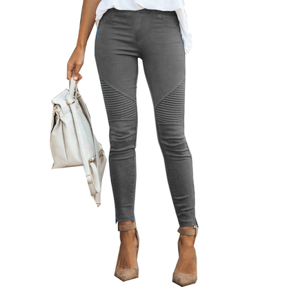 DenimGlow | Chic Black Jeggings for Women with Skinny Fit Design 3