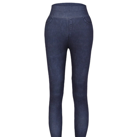 Fashionable High Waisted Skinny Black Jeans for Women - Lusomart