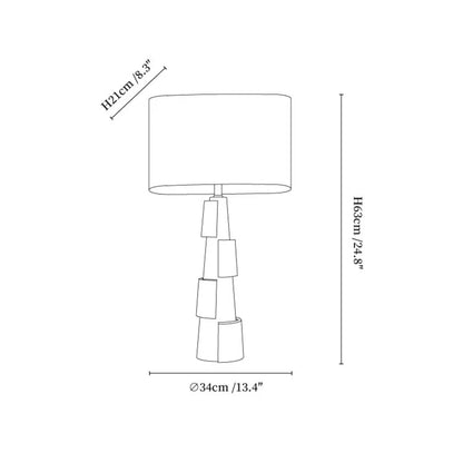 Descumo Marble Table Lamp 2
