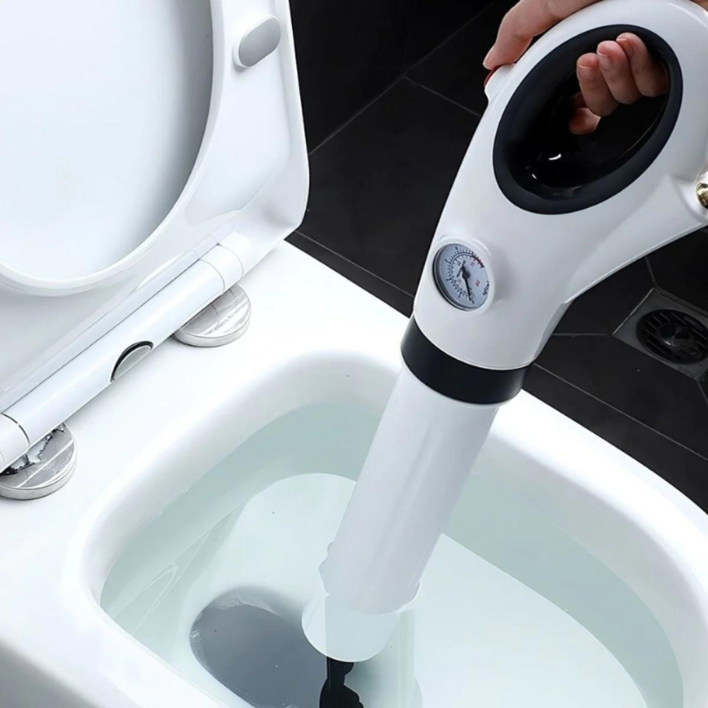Fast Action Toilet Plunger And Drain Cleaner - Lusomart