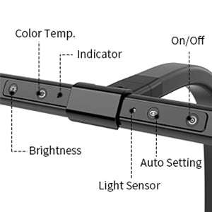 Bright Adjustable LED Desk Light for Home Office