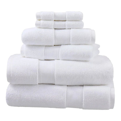 Luxurious Soft 6-Piece Egyptian Cotton Towel Set