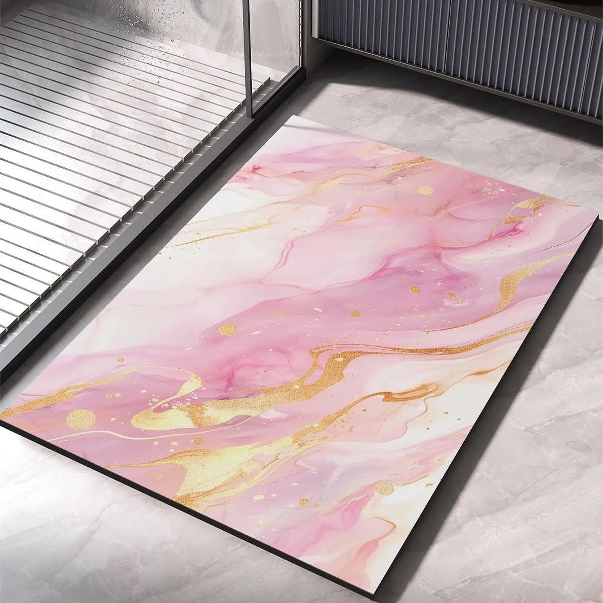 DiatomSafe | Quick-Drying Non-Slip Bath Mat for Secure and Stylish Steps 13