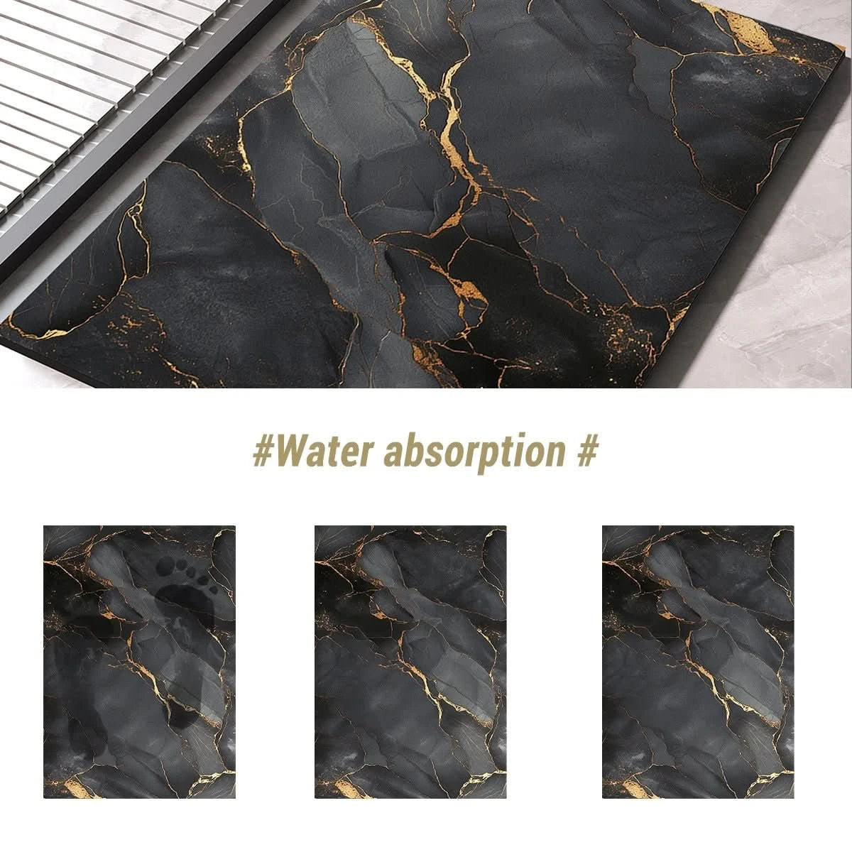 DiatomSafe | Quick-Drying Non-Slip Bath Mat for Secure and Stylish Steps 5