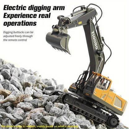 DiggerMaster™ – Realistic RC Excavator with 11 Functions – Remote Control Construction Vehicle 2