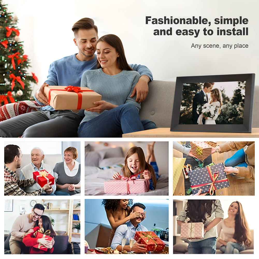 Wireless Smart Frame HD Touch Screen Digital Picture Display
