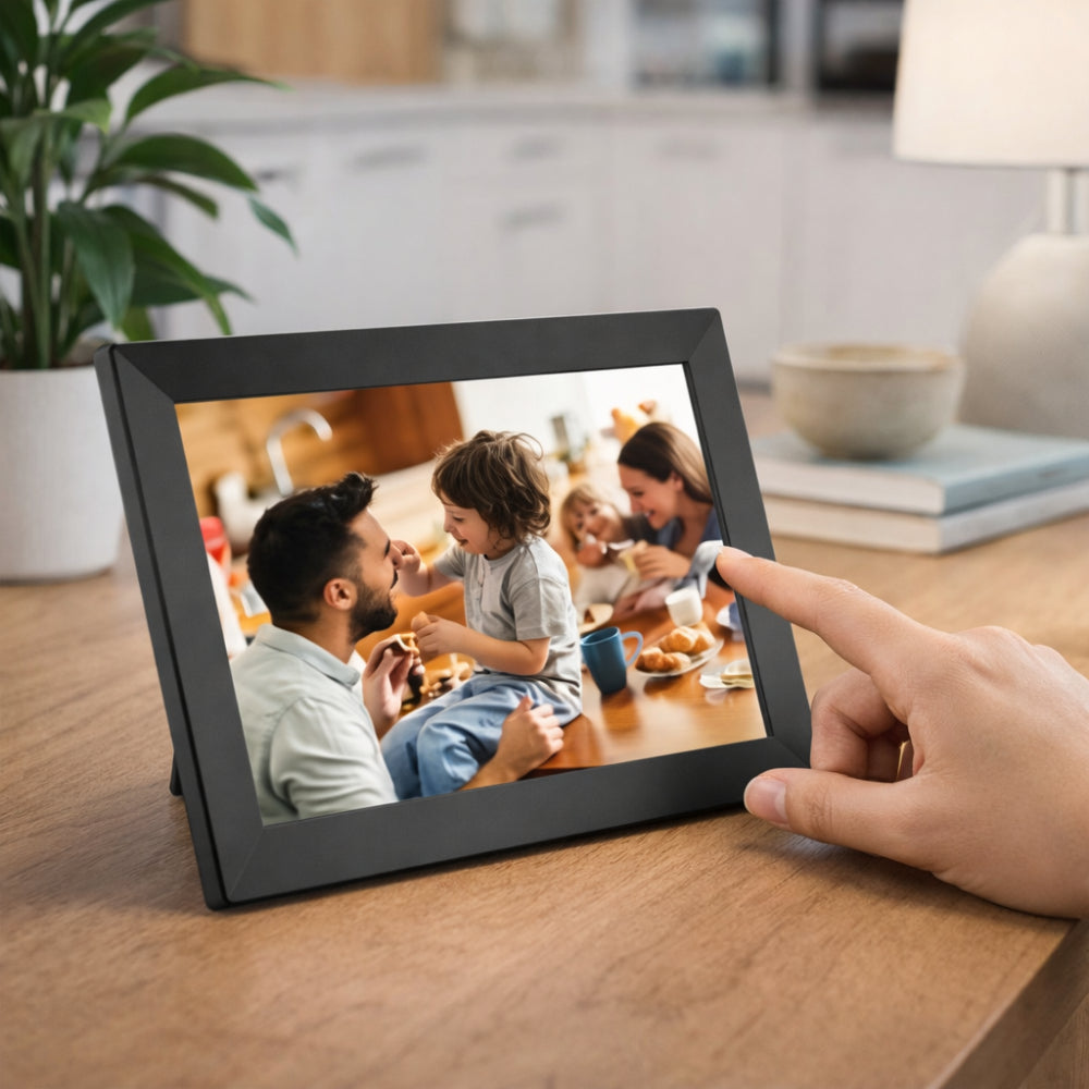 Wireless Smart Frame HD Touch Screen Digital Picture Display - Lusomart