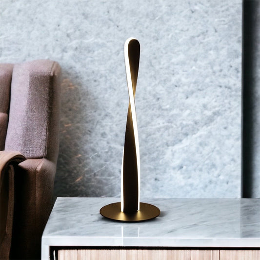 Thin Metal LED Table Lamp with Adjustable Light - Lusomart