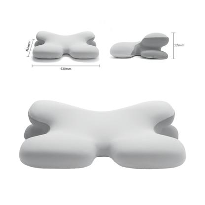 Contour Memory Foam Side Sleeper Pillow with Washable Cover