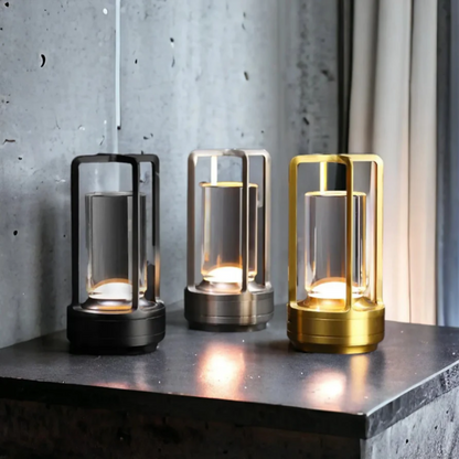Dimmable Wireless Table Lamp Scandinavian Design Touch Control 2