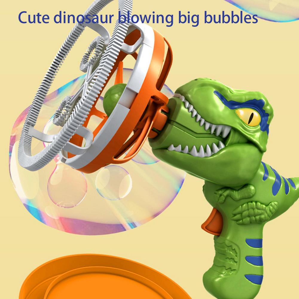 DinoBubbles | Colorful Fun Dinosaur Bubble Machine for Kids 2