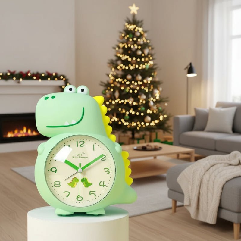 DinoGlow | Playful Gentle Wake-Up Dinosaur Alarm Clock for Kids 3