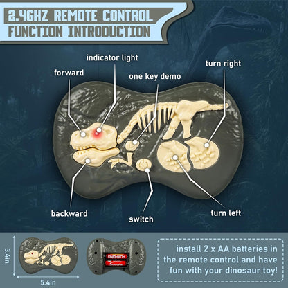 DinoRaptor | Engaging Remote-Controlled Realistic Dinosaur Toy 3