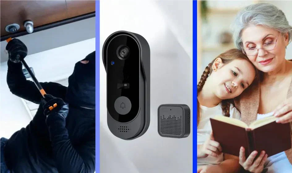 Smart Wireless Doorbell Camera with HD Video Motion Detection