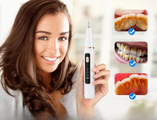 Pro Dental 38 kHz Ultrasonic Tooth Cleaner LED USB - Lusomart