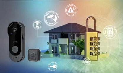 Smart Wireless Doorbell Camera with HD Video Motion Detection