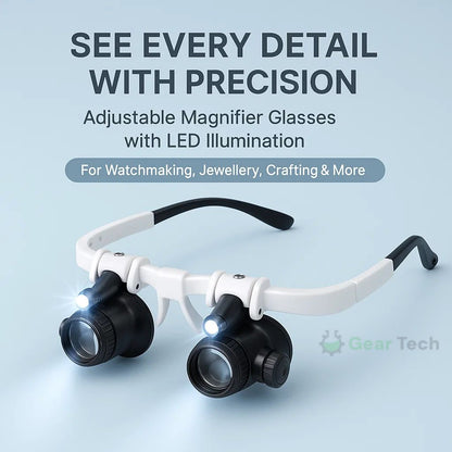 Bright Vision LED Magnifying Glasses