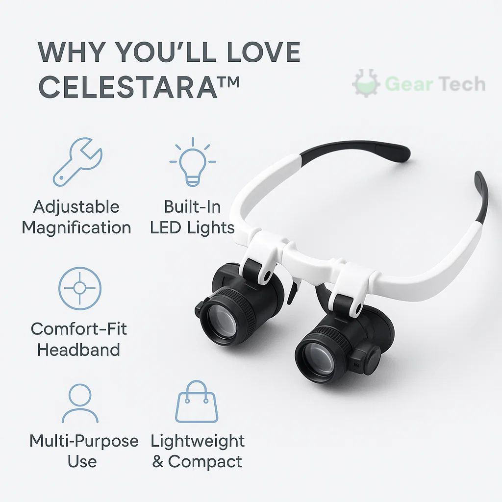 Bright Vision LED Magnifying Glasses