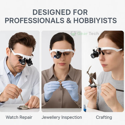 Bright Vision LED Magnifying Glasses