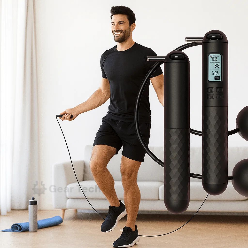 Portable Electronic Jump Rope for Fitness Workout - Lusomart
