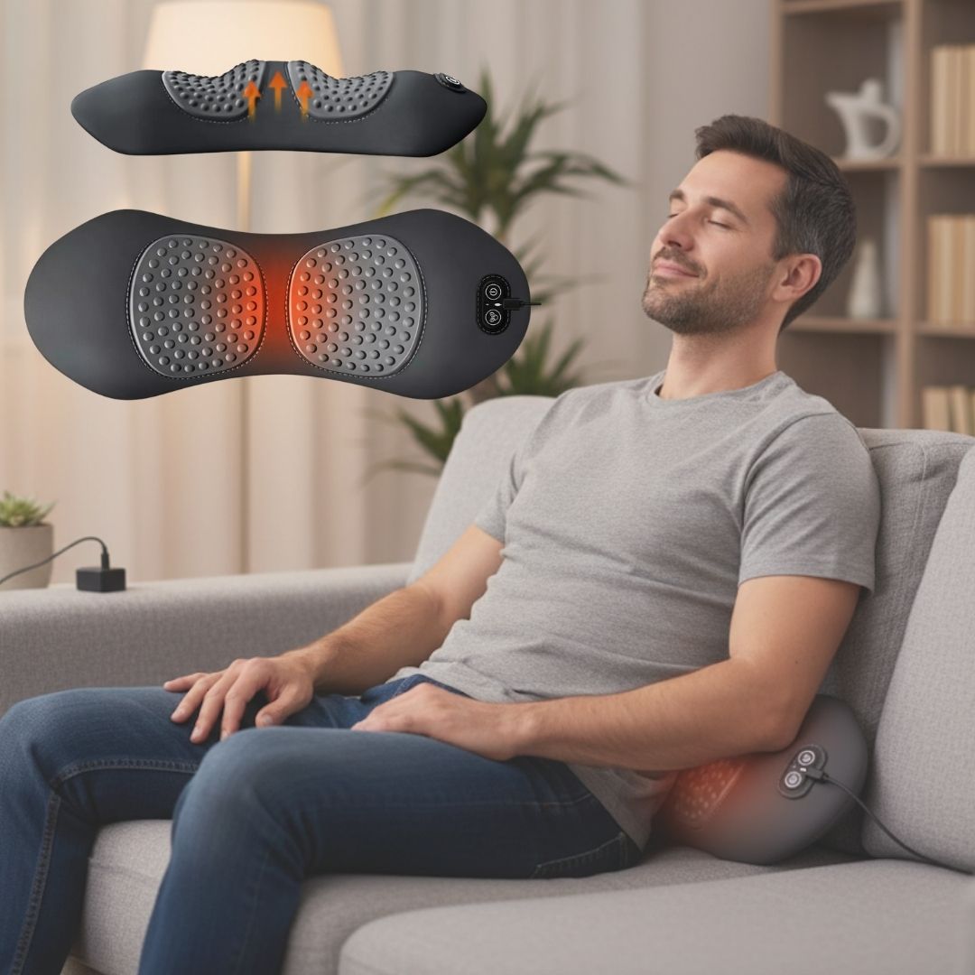 Relaxing Heat Massage Therapy For Back Pain Relief - Lusomart