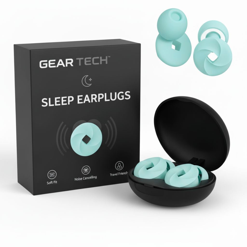 Soft Sleep Earplugs with 33 dB Noise Blocker - Lusomart