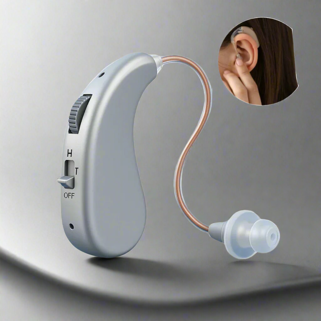 Easy Use Rechargeable Hearing Aid for Adults - Lusomart
