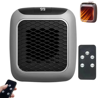 Compact 800W Personal Space Ceramic Home Heater - Lusomart
