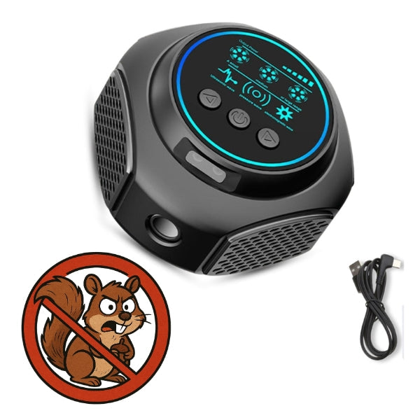 Effective Indoor Pest Repeller Ultrasonic Squirrel Deterrent - Lusomart