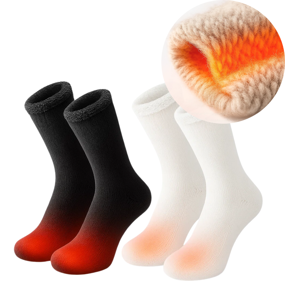 Warm Thermal Electric Socks for Winter Cold Feet - Lusomart