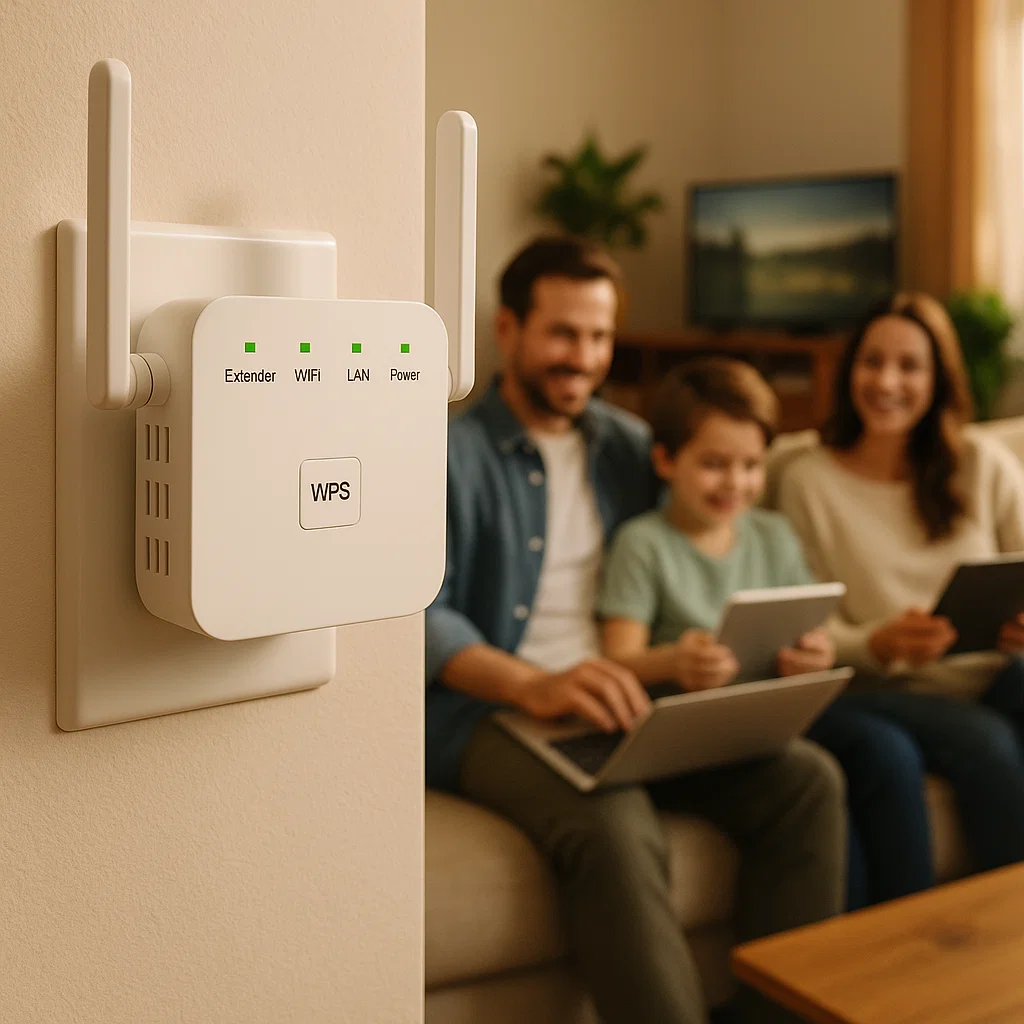Fast Dual Band 5G WiFi Booster for Home Network