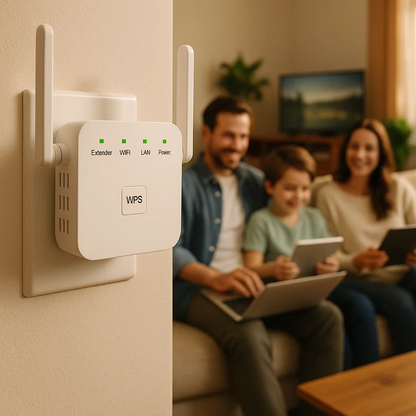 Fast Dual Band 5G WiFi Booster for Home Network