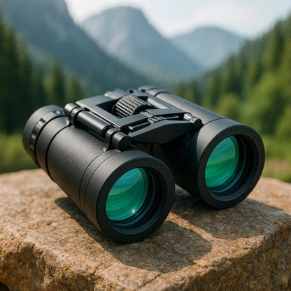 Portable 40x22 Mini Travel Binoculars for Clear Views - Lusomart