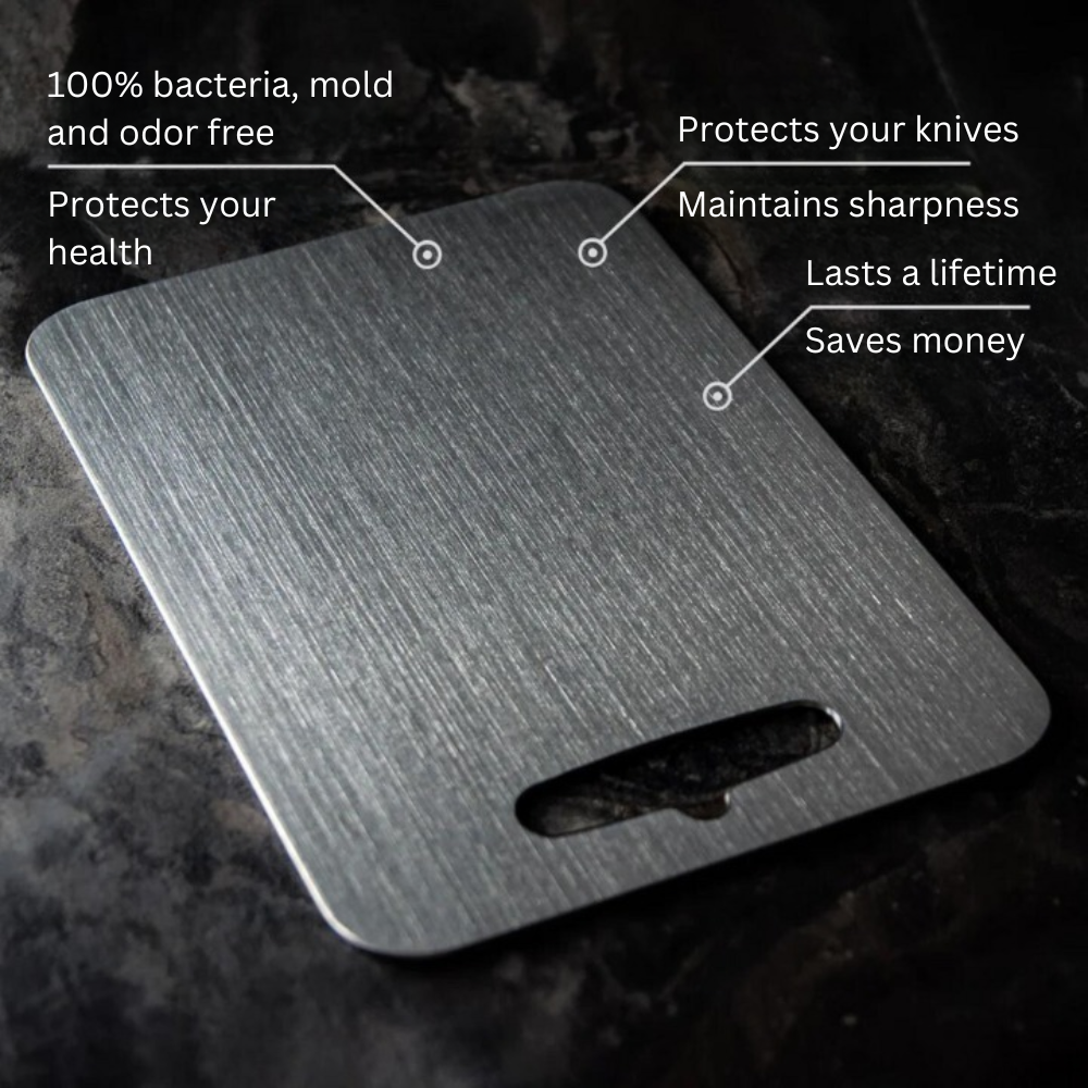 Hygienic Titanium Kitchen Cutting Board, Easy Clean