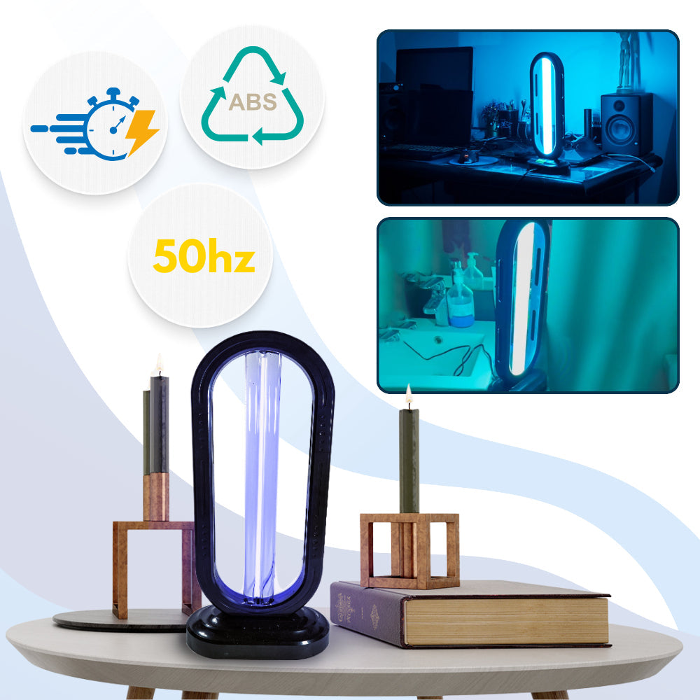 Compact UV Sanitizer Lamp Germicidal Floor Light