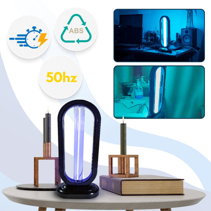 Compact UV Sanitizer Lamp Germicidal Floor Light