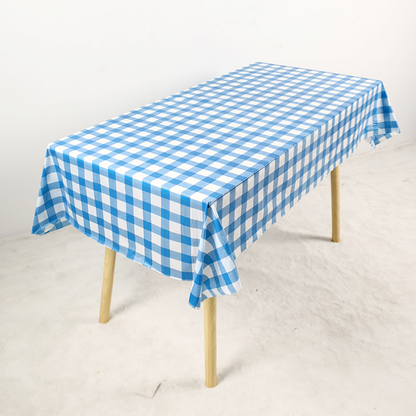 Waterproof Plastic Table Covers Easy Clean Disposable Set