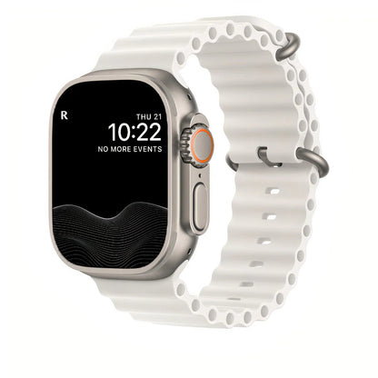Waterproof Apple Watch Strap Flexible Silicone Diving Band