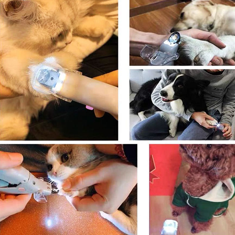 Easy Clip Pet Nail Trimmers with Quick Sensors
