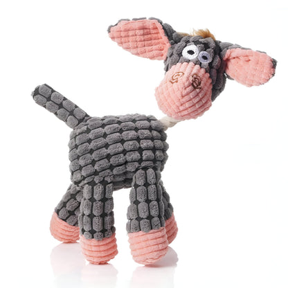 Fun Pet Rope Chew Squeaky Toy