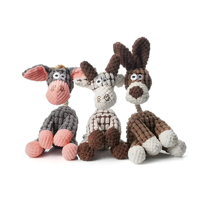 Fun Pet Rope Chew Squeaky Toy